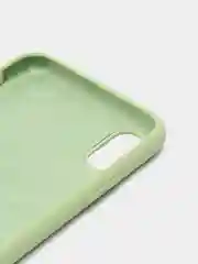 Салатовый чехол Silicone Case ( Чехол силиконовый ) для iPhone X