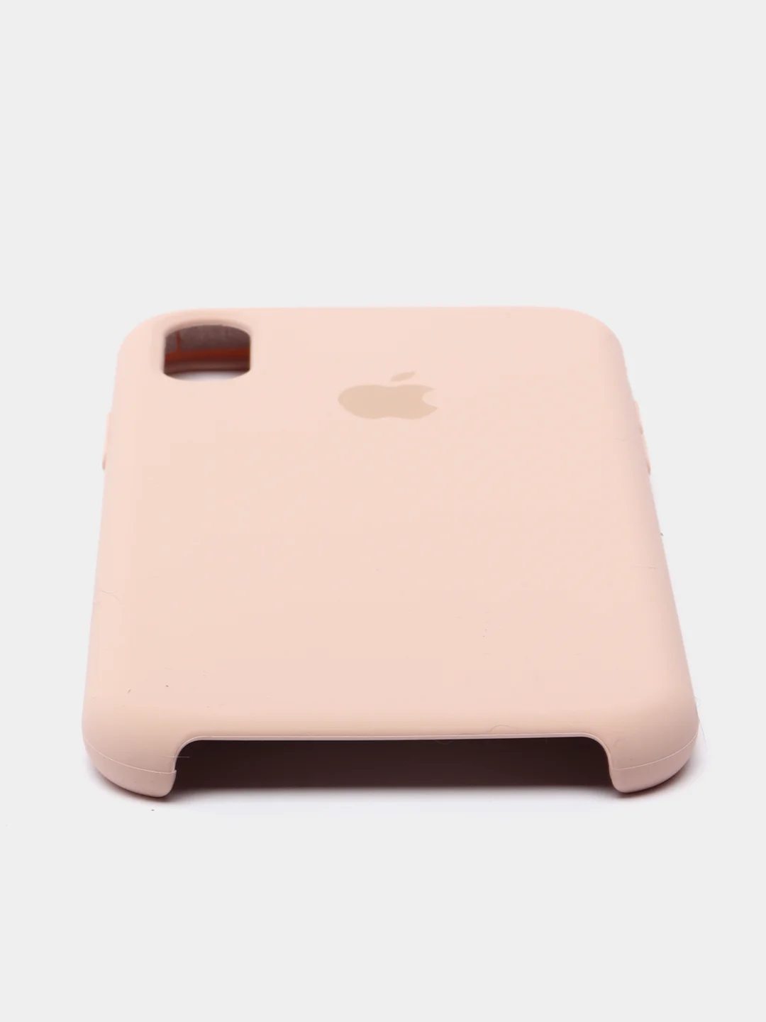 Кремовый чехол Silicone Case ( Чехол силиконовый ) для iPhone XS / XS MAX
