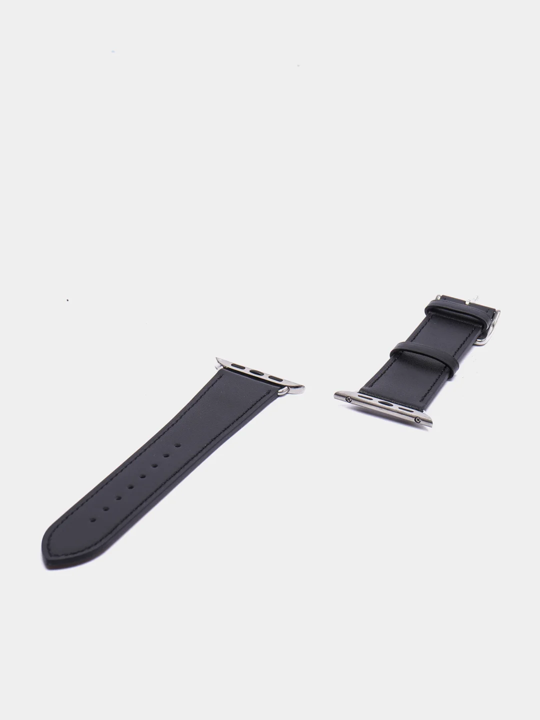 Черный кожаный ремешок для Apple Watch