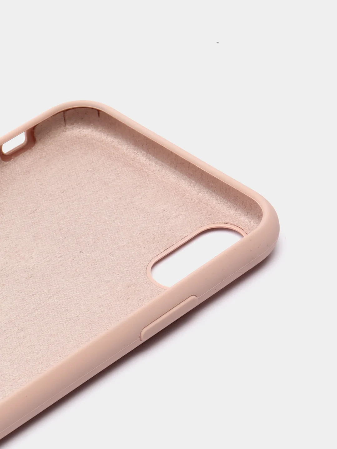 Кремовый чехол Silicone Case ( Чехол силиконовый ) для iPhone XS / XS MAX