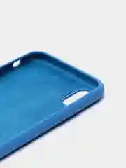 Синий чехол Silicone Case ( Чехол силиконовый ) для iPhone X