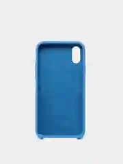 Синий чехол Silicone Case ( Чехол силиконовый ) для iPhone X