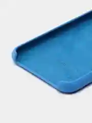 Синий чехол Silicone Case ( Чехол силиконовый ) для iPhone X