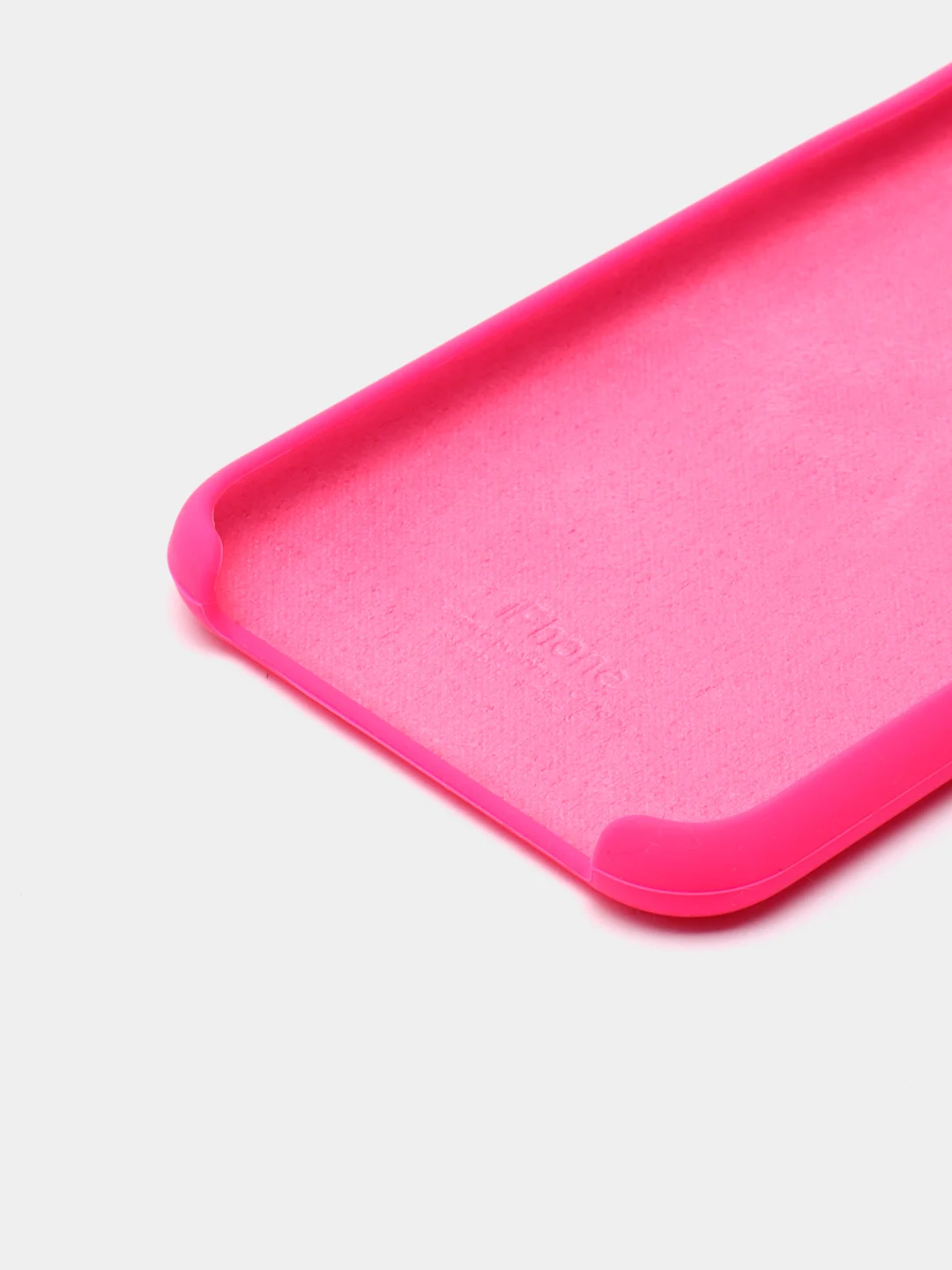 Фуксия чехол Silicone Case ( Чехол силиконовый ) для iPhone XS / XS MAX