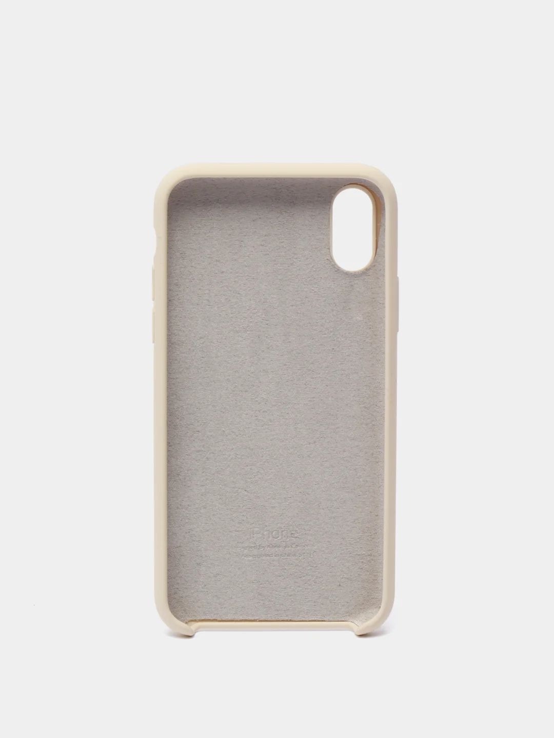 Слоновая кость чехол Silicone Case ( Чехол силиконовый ) для iPhone X