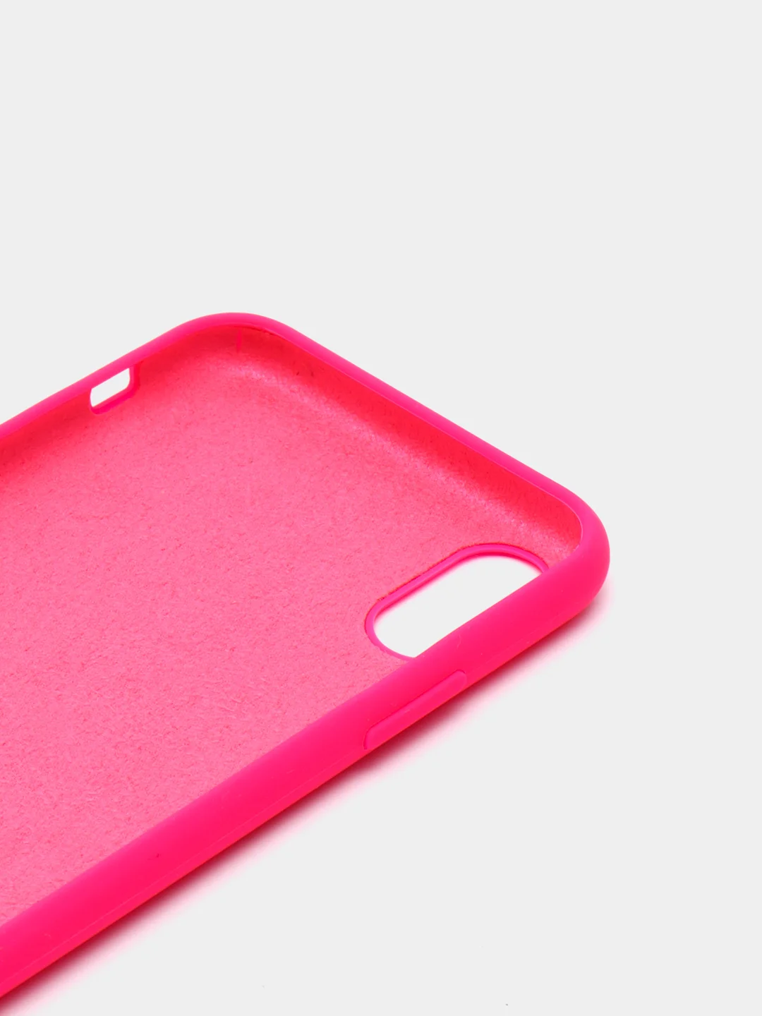 Фиолетовый чехол Silicone Case ( Чехол силиконовый ) для iPhone X
