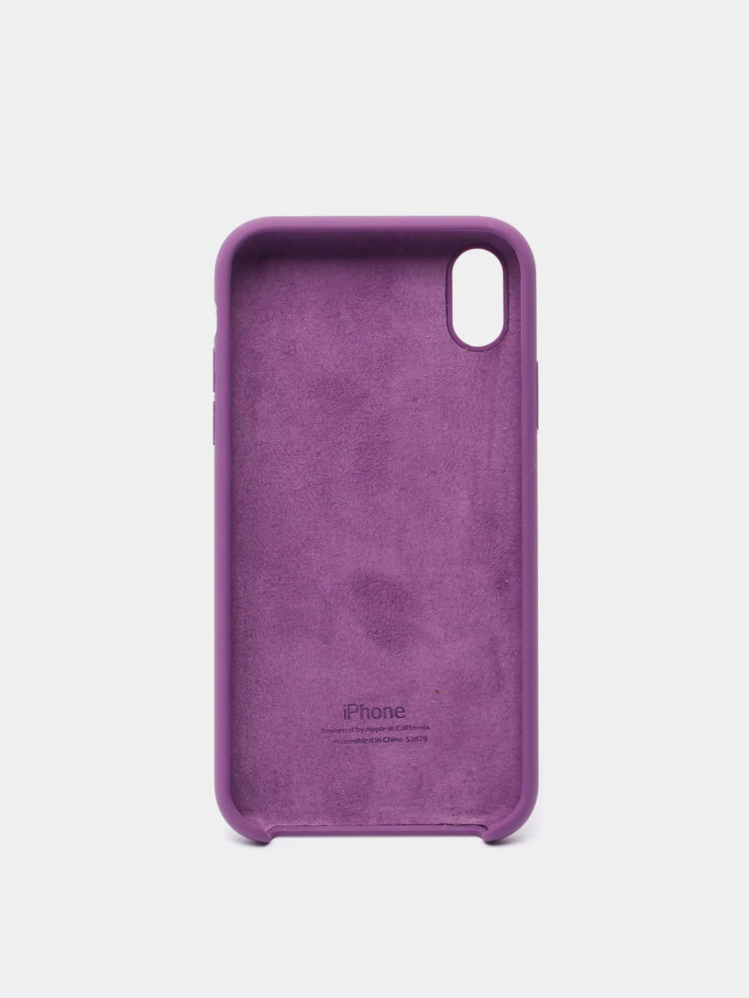 Фиолетовый чехол Silicone Case ( Чехол силиконовый ) для iPhone XR