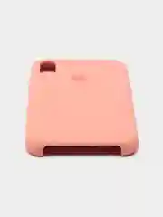 Светло-оранжевый чехол Silicone Case ( Чехол силиконовый ) для iPhone X