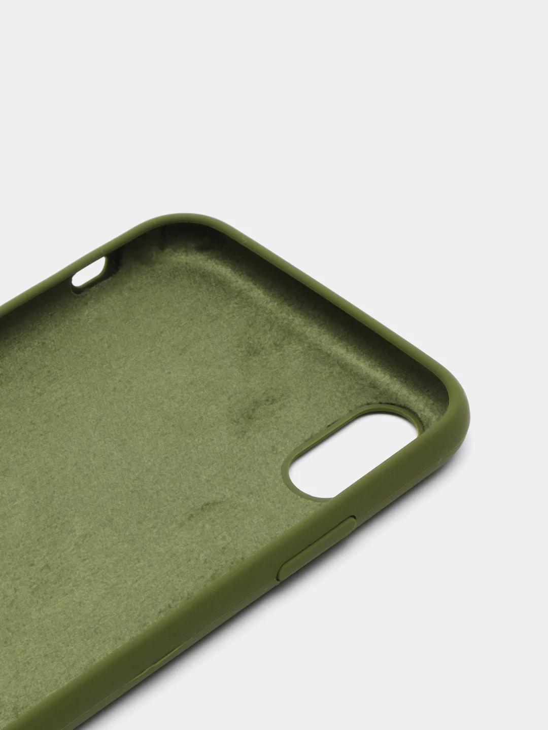 Лесной зеленый чехол Silicone Case ( Чехол силиконовый ) для iPhone X