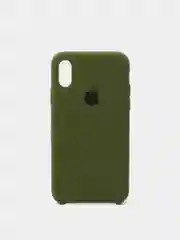 Лесной зеленый чехол Silicone Case ( Чехол силиконовый ) для iPhone X