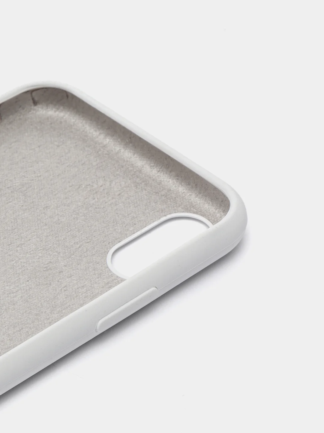 Белый чехол Silicone Case ( Чехол силиконовый ) для iPhone X
