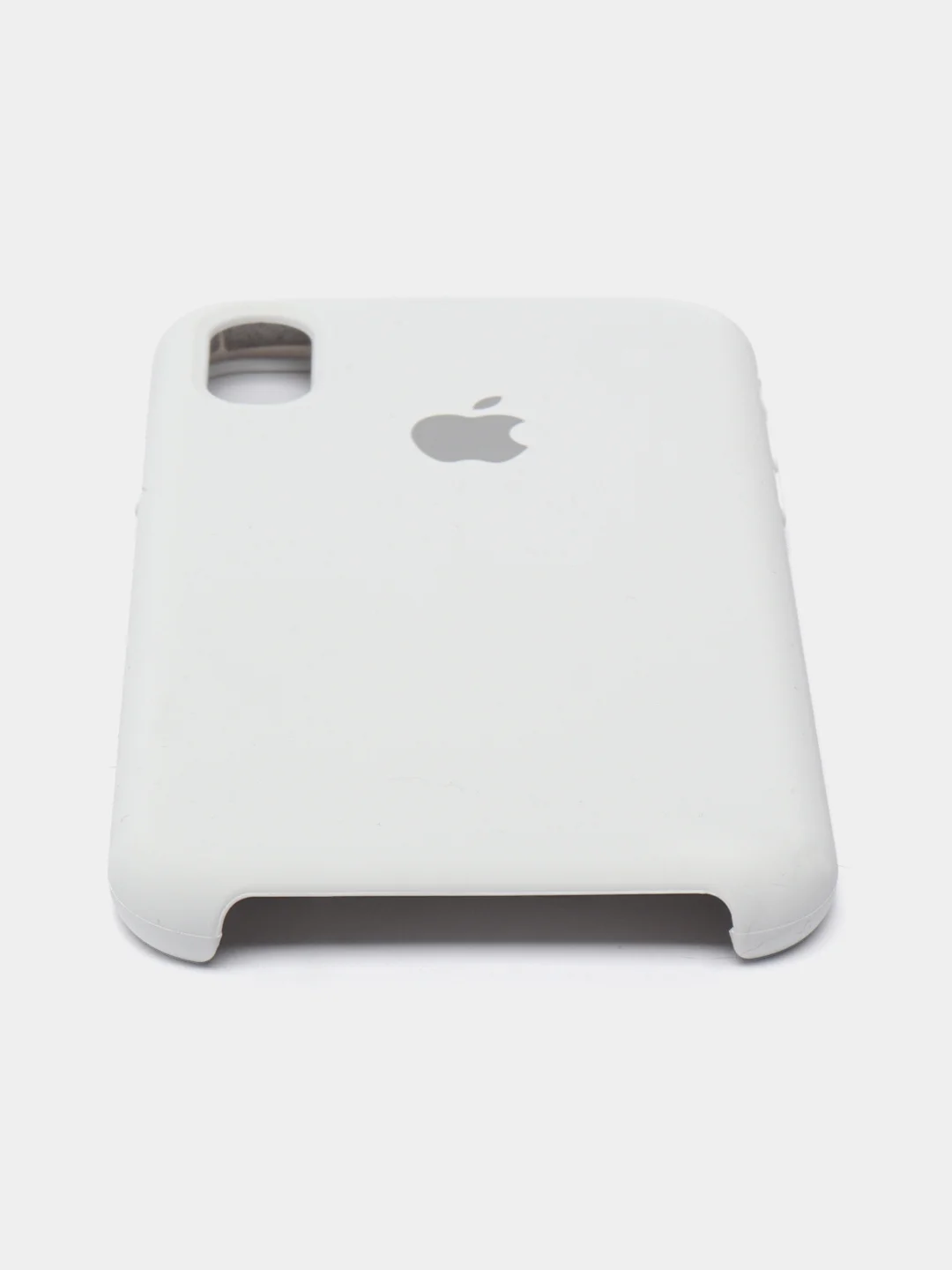 Белый чехол Silicone Case ( Чехол силиконовый ) для iPhone X