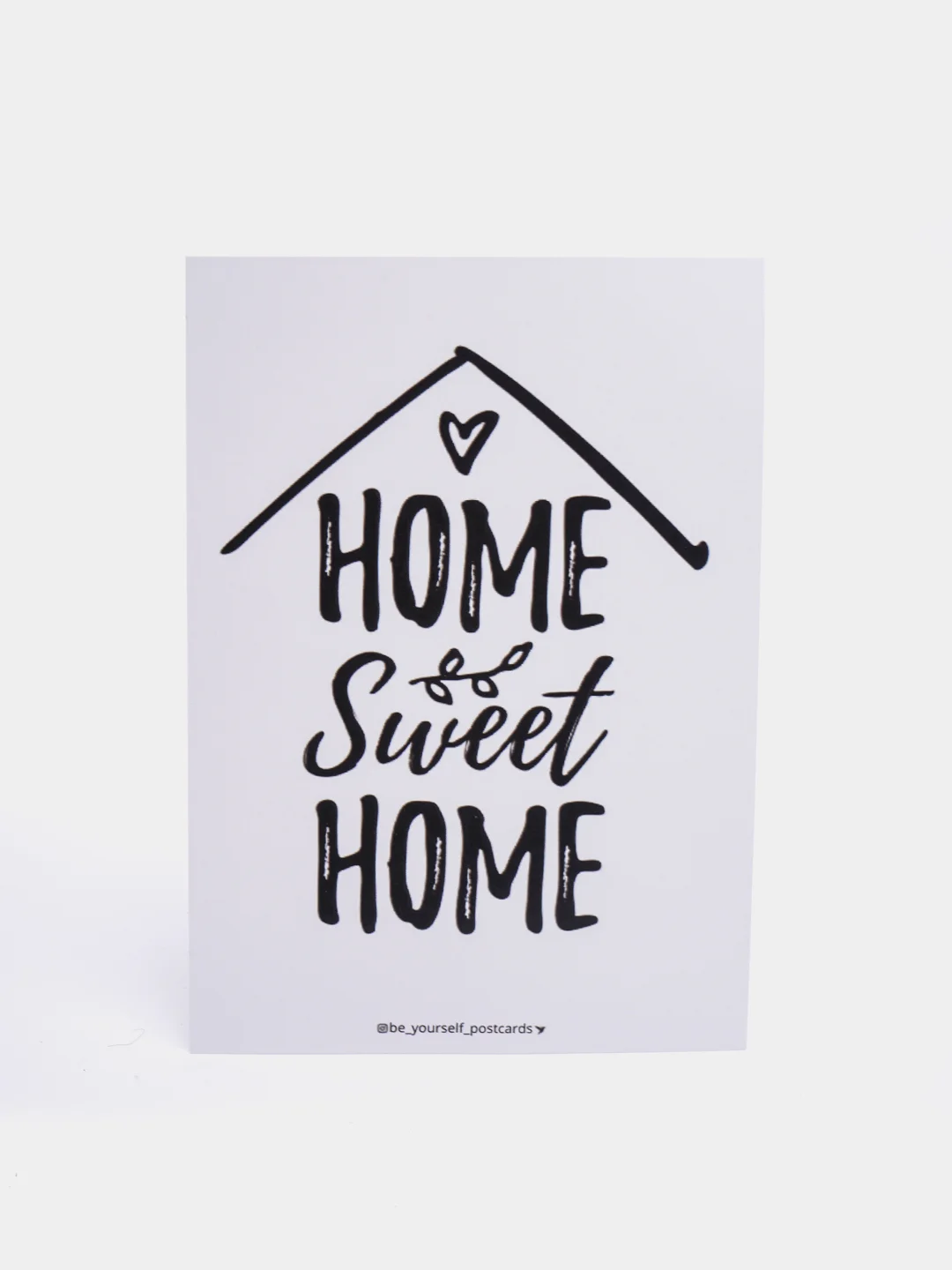 Открытка Интерьерная, стильная, "Home Sweet Home"