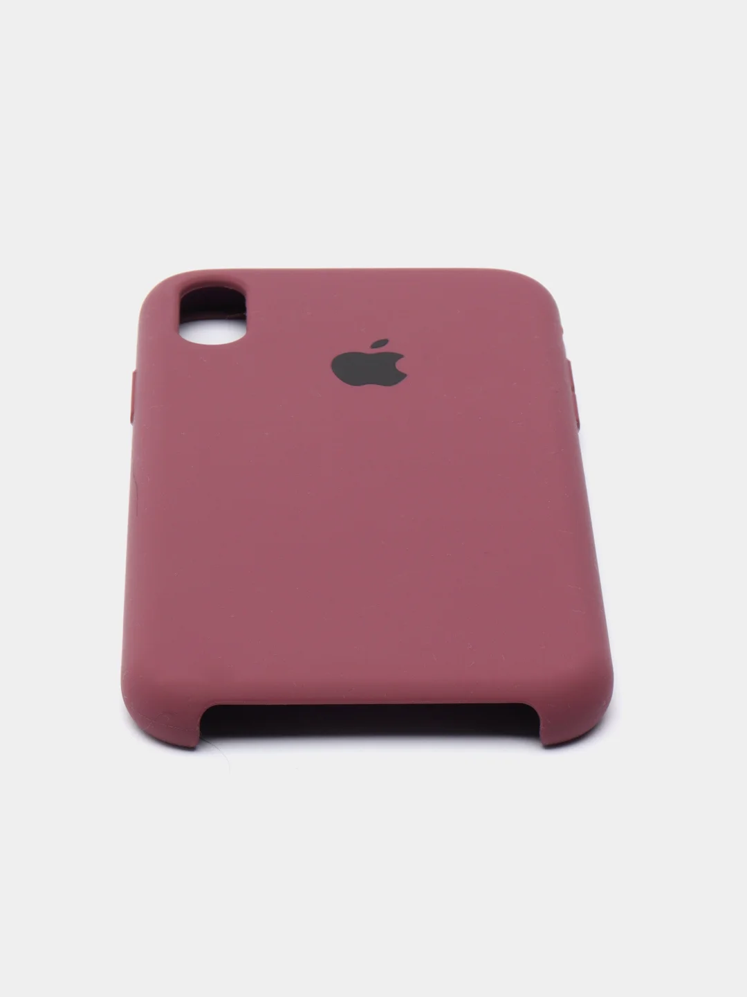 Багровый чехол Silicone Case ( Чехол силиконовый ) для iPhone XR
