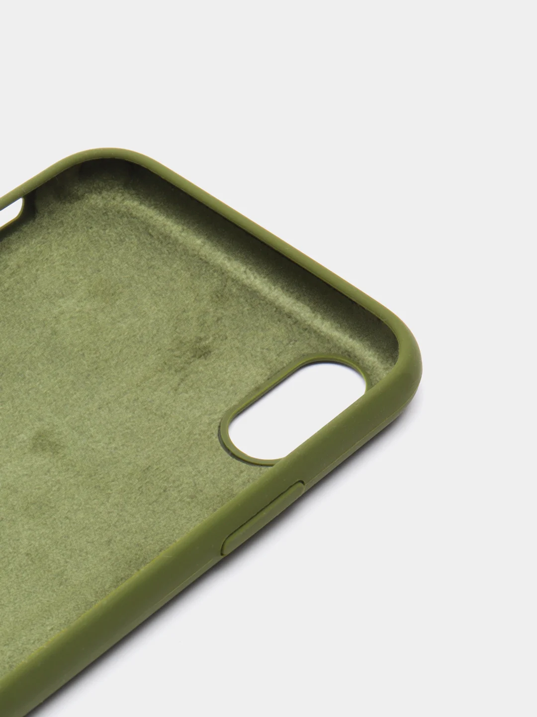 Лесной зеленый чехол Silicone Case ( Чехол силиконовый ) для iPhone XS / XS MAX