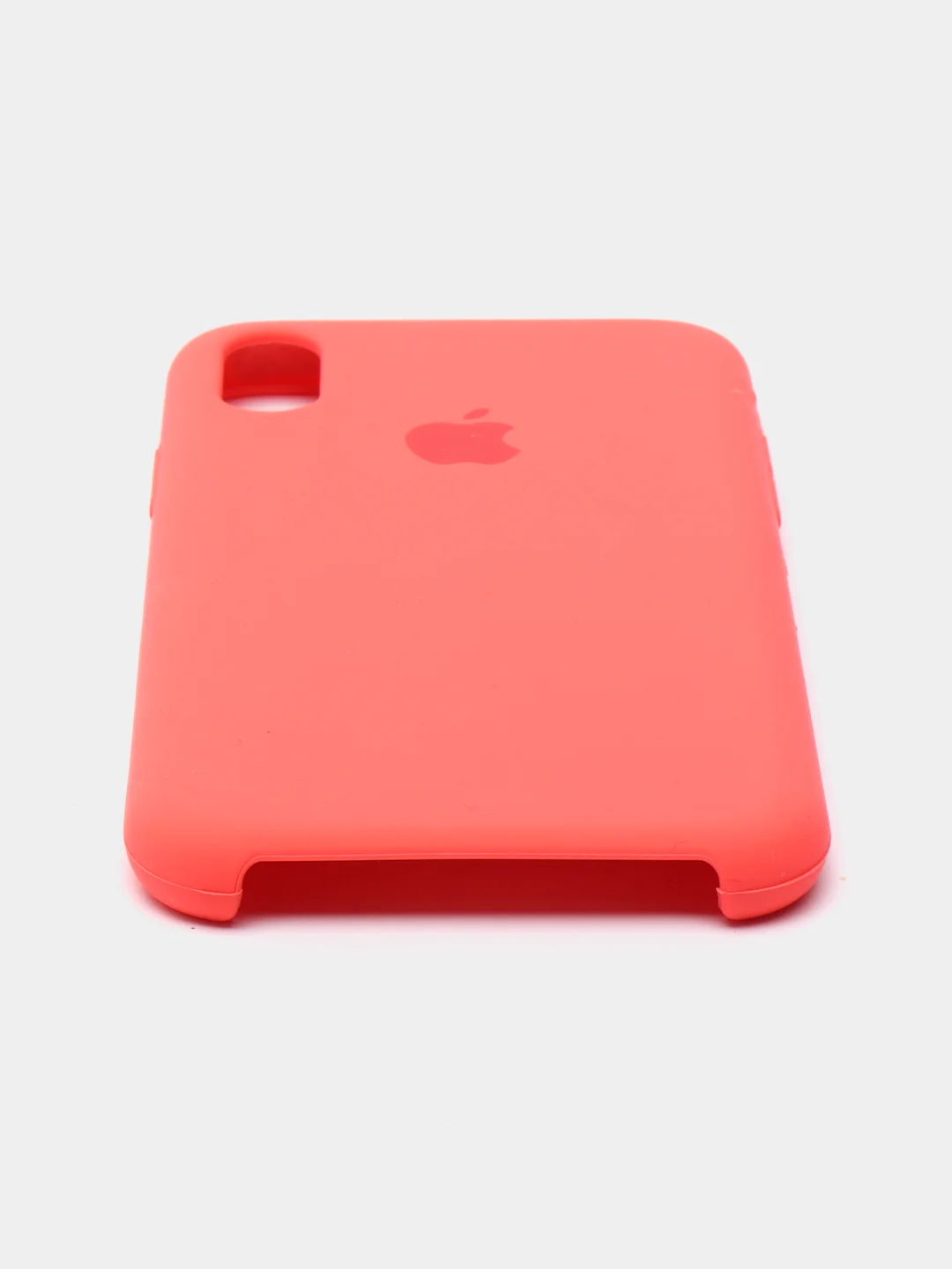 Оранжевый чехол Silicone Case ( Чехол силиконовый ) для iPhone X