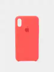 Оранжевый чехол Silicone Case ( Чехол силиконовый ) для iPhone X