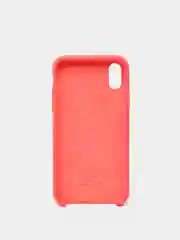 Оранжевый чехол Silicone Case ( Чехол силиконовый ) для iPhone X