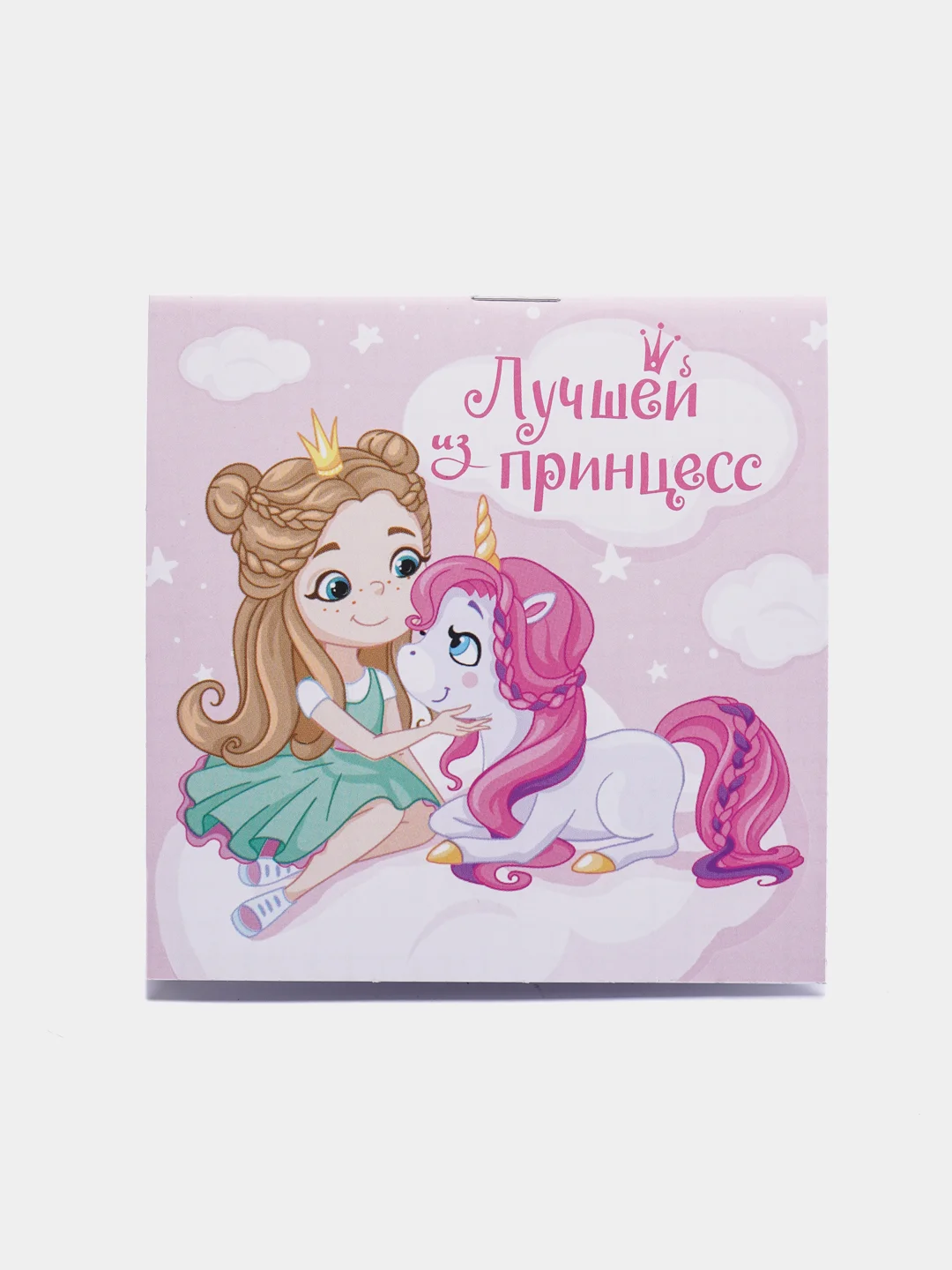 Розовый блокнот для записей, 16 листов