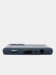 Синий чехол для Samsung A22/A225F/M32/M325F, силиконовый, матовый, однотонный