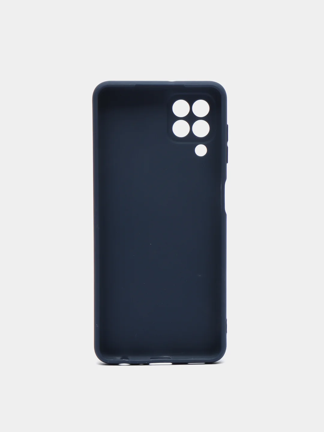 Синий чехол для Samsung A22/A225F/M32/M325F, силиконовый, матовый, однотонный
