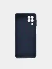 Синий чехол для Samsung A22/A225F/M32/M325F, силиконовый, матовый, однотонный