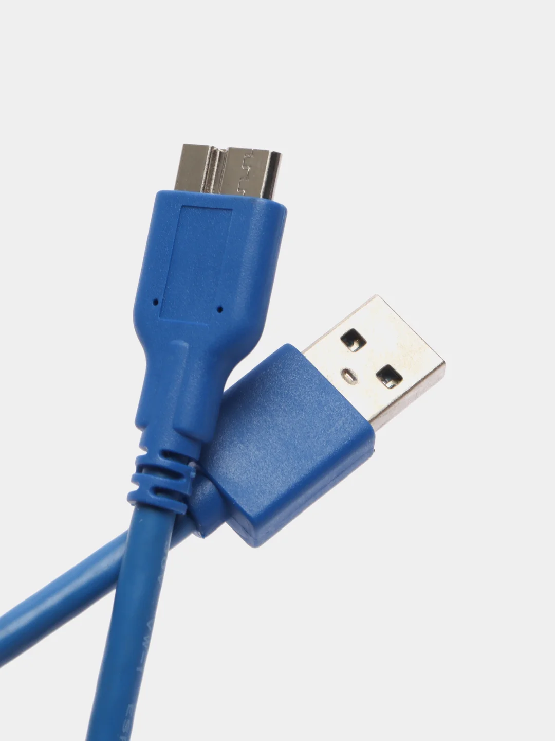 Синий кабель Micro USB 3.0 для внешних жестких дисков HDD, SDD