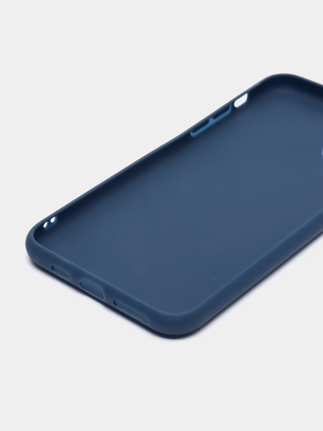 Синий чехол для Apple iPhone 11 Pro Max силиконовый, 14 цветов