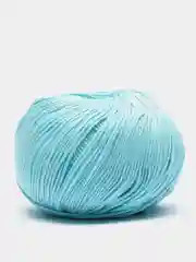 Лазурный пряжа YarnArt Baby cotton, 50 г, 165 м, акрил и хлопок