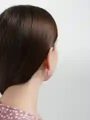 Пудровый серьги "Бабочки"