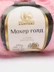 Пудровый пряжа Камтекс "Мохер Голд", 250 м, 50 г