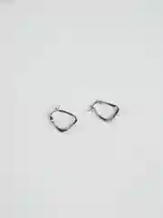 Серебряный женские серьги геометрия