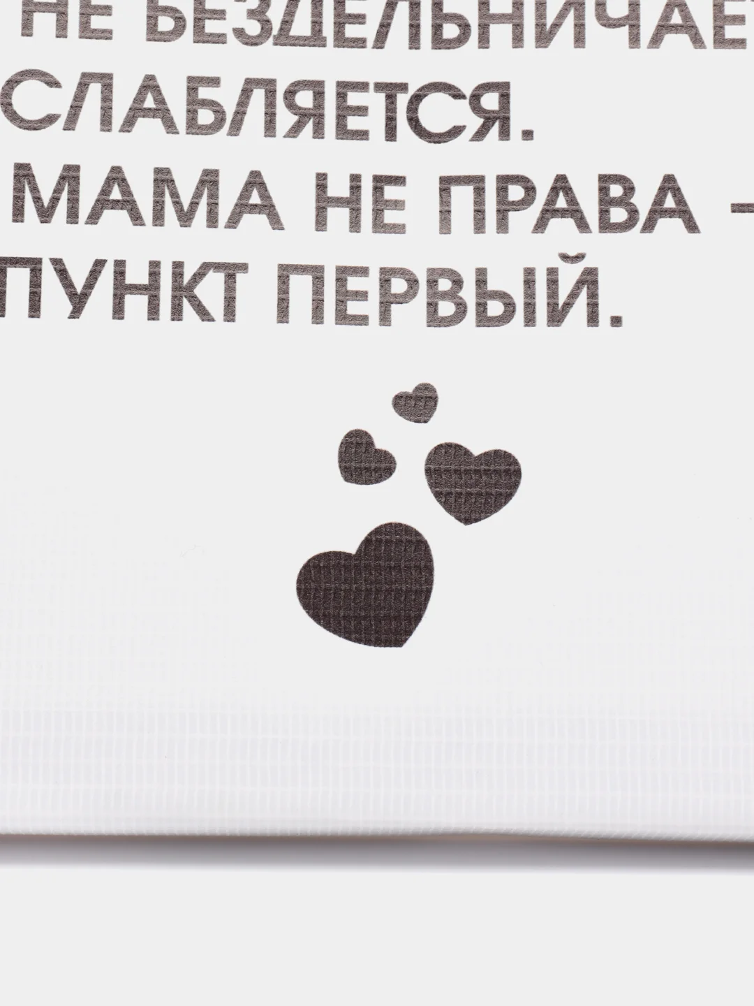 Картина на холсте "Семейный устав"/ холст / постер / картина / правила дома / 30х40см
