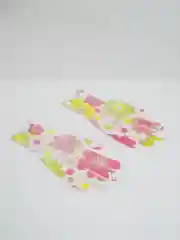 Желтый перчатки рабочие, прорезиненные, женские