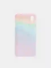 Багровый силиконовый чехол на ZTE Blade L210 / ЗТЕ Блэйд L210 прозрачный, с рисунком, защита камеры