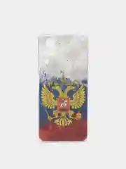 Синий силиконовый чехол на Vivo Y31/Y53s 4G / Виво Y31 прозрачный, с рисунком, защита камеры