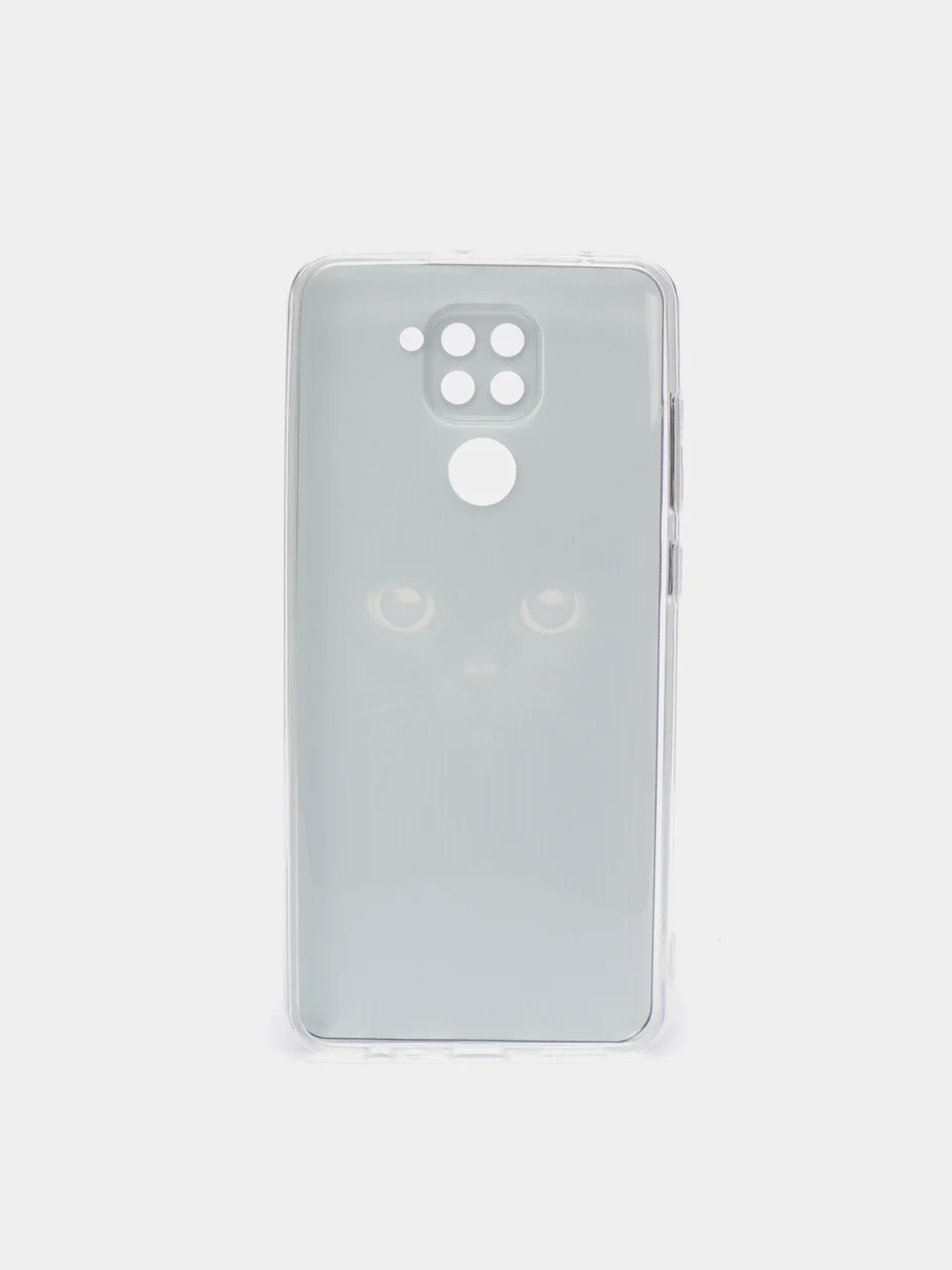 Шоколадный силиконовый чехол на Xiaomi Redmi 10X/Redmi Note 9 / Сяоми Редми Нот 9/10X прозрачный