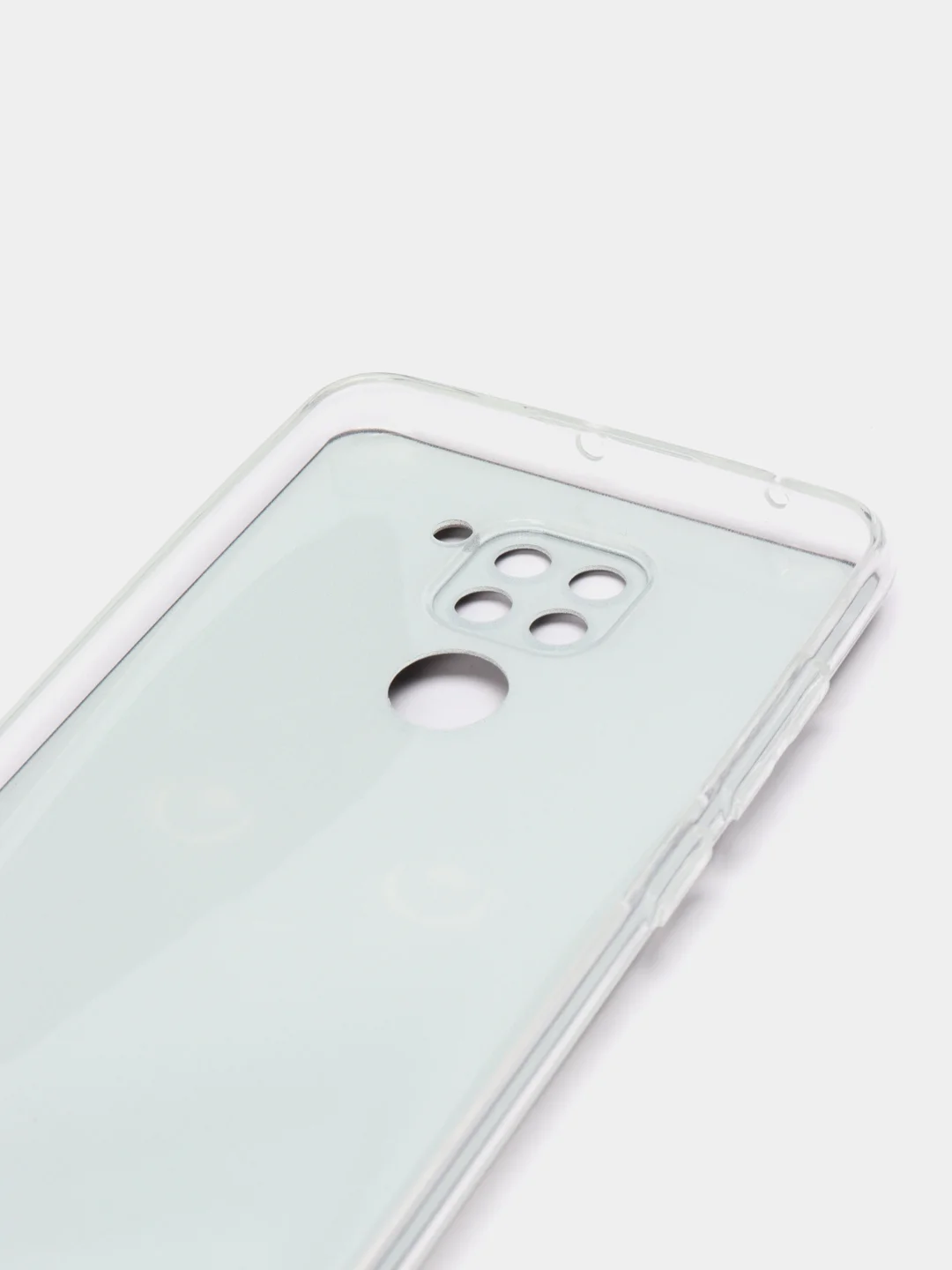 Шоколадный силиконовый чехол на Xiaomi Redmi 10X/Redmi Note 9 / Сяоми Редми Нот 9/10X прозрачный