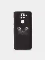 Шоколадный силиконовый чехол на Xiaomi Redmi 10X/Redmi Note 9 / Сяоми Редми Нот 9/10X прозрачный