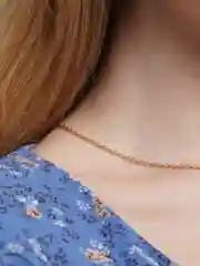 Золотой крест на цепочке, колье с подвеской-кулоном, 2 цвета