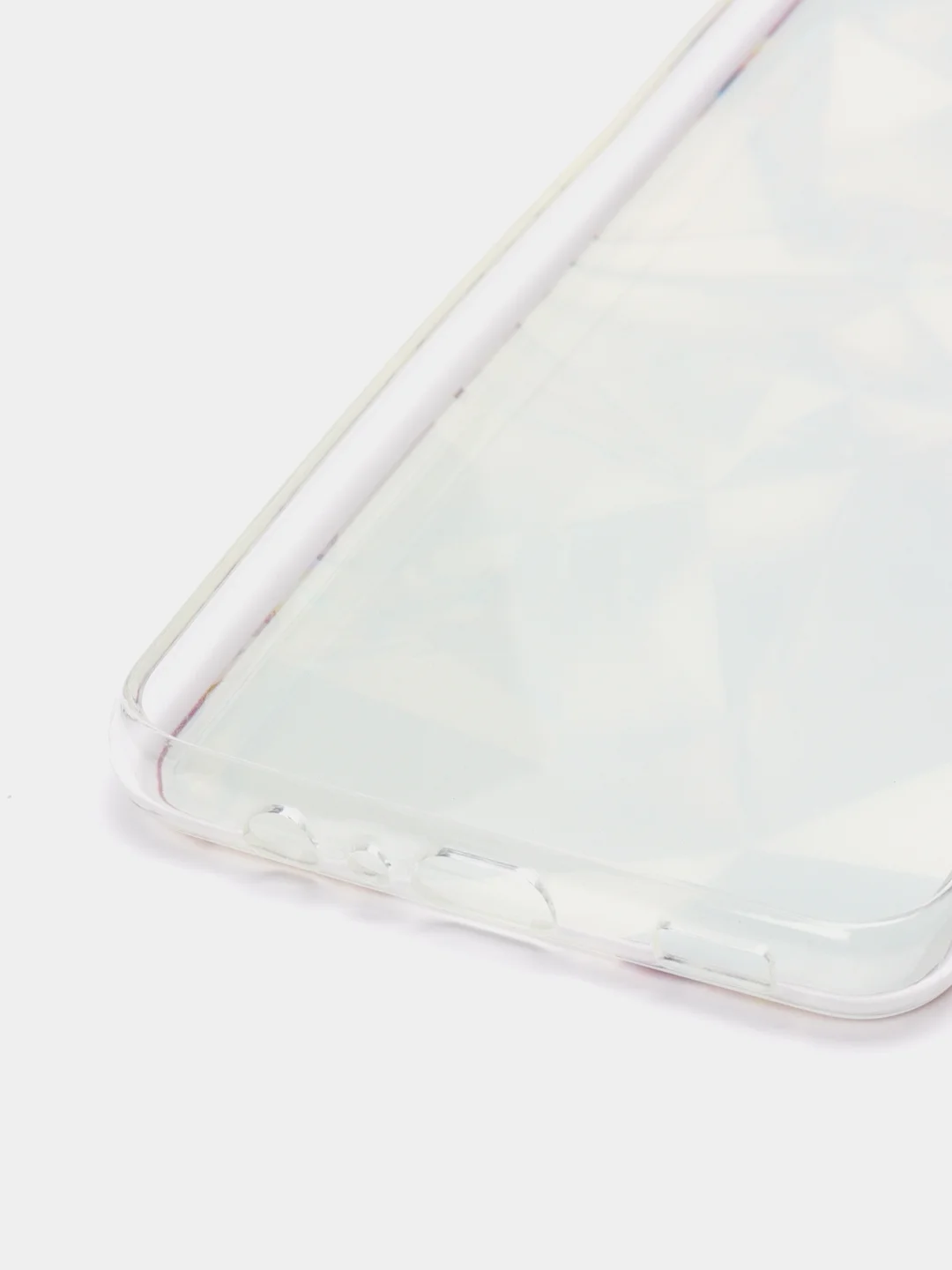 Серый металлик чехол на Samsung Galaxy A12/M12 / Самсунг А12/М12 прозрачный, с рисунком, защита камеры