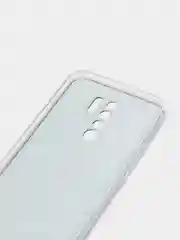 Черный силиконовый чехол на Xiaomi Redmi 9 / Сяоми Редми 9 прозрачный, с рисунком, защита камеры