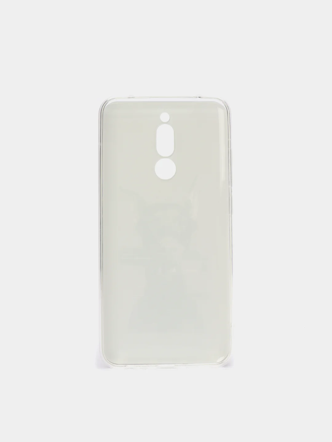 Серый силиконовый чехол на Xiaomi Redmi 8 / Сяоми Редми 8 прозрачный, с рисунком, защита камеры