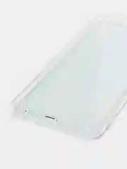 Светло-синий силиконовый чехол на Samsung Galaxy A32 / Самсунг А32 прозрачный с рисунком, защита камеры