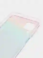 Багровый чехол на Samsung Galaxy A12/M12 / Самсунг А12/М12 прозрачный, с рисунком, защита камеры