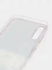 Медный силиконовый чехол на Samsung Galaxy A50/A30s / Самсунг А50/А30s прозрачный, с рисунком