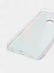 Красный чехол на Honor 10 Lite/Huawei P Smart 2019 / Хонор 10 Лайт прозрачный, с рисунком