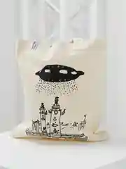 Шоппер "Колонны и НЛО"