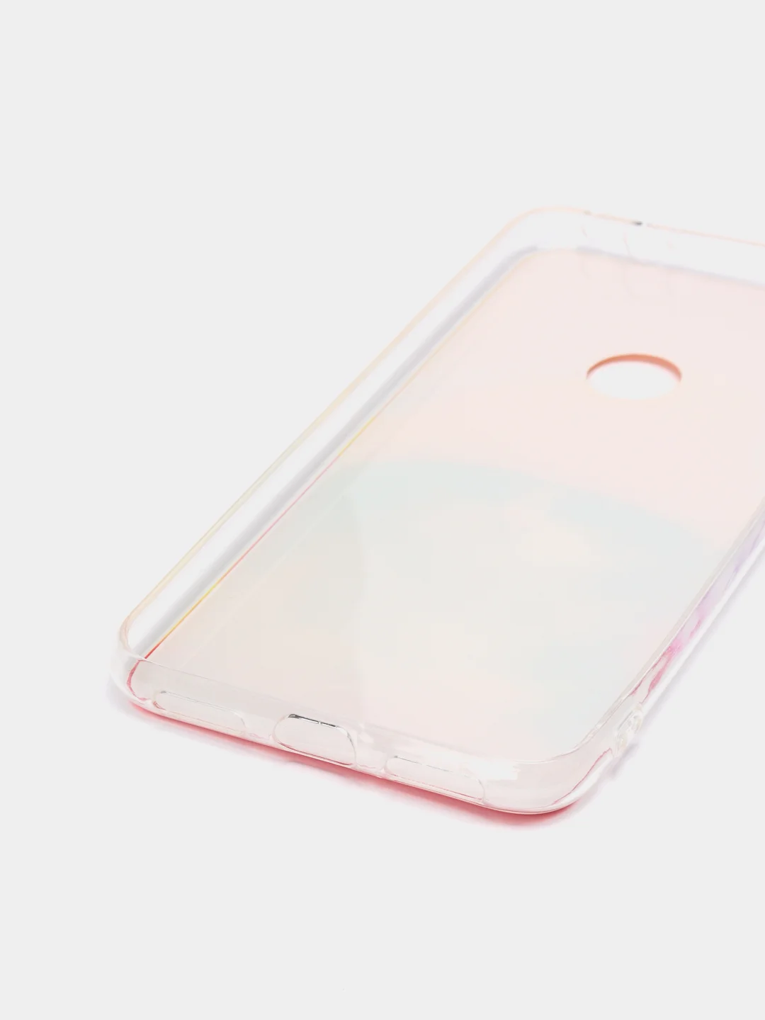 Желтый силиконовый чехол на Xiaomi Redmi Note 7 / Сяоми Редми Нот 7 прозрачный, с рисунком