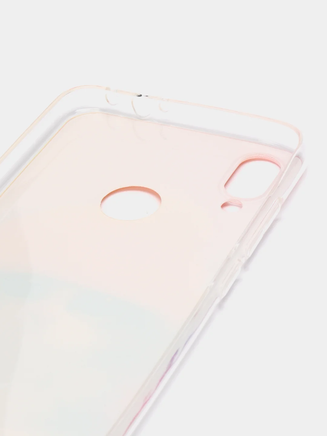 Желтый силиконовый чехол на Xiaomi Redmi Note 7 / Сяоми Редми Нот 7 прозрачный, с рисунком